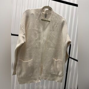 a new day Women's Cream Cardigan Sweater